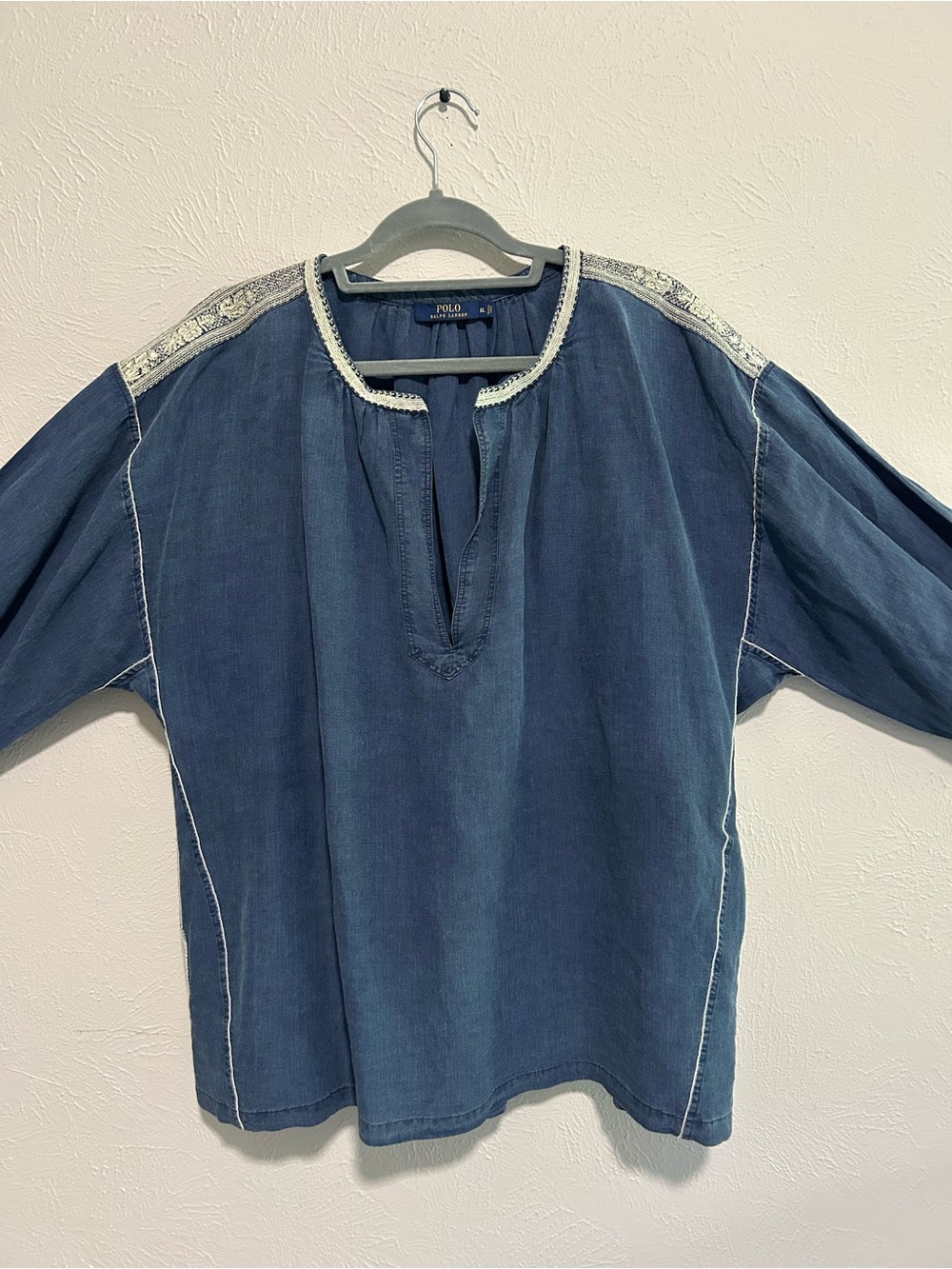 Polo by Ralph Lauren Silk/Linen Blouse